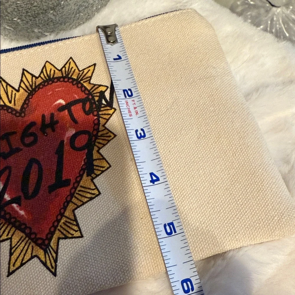 Brighton 2019, Love of Art, Canvas Zippered Pouch—Cosmetic Bag